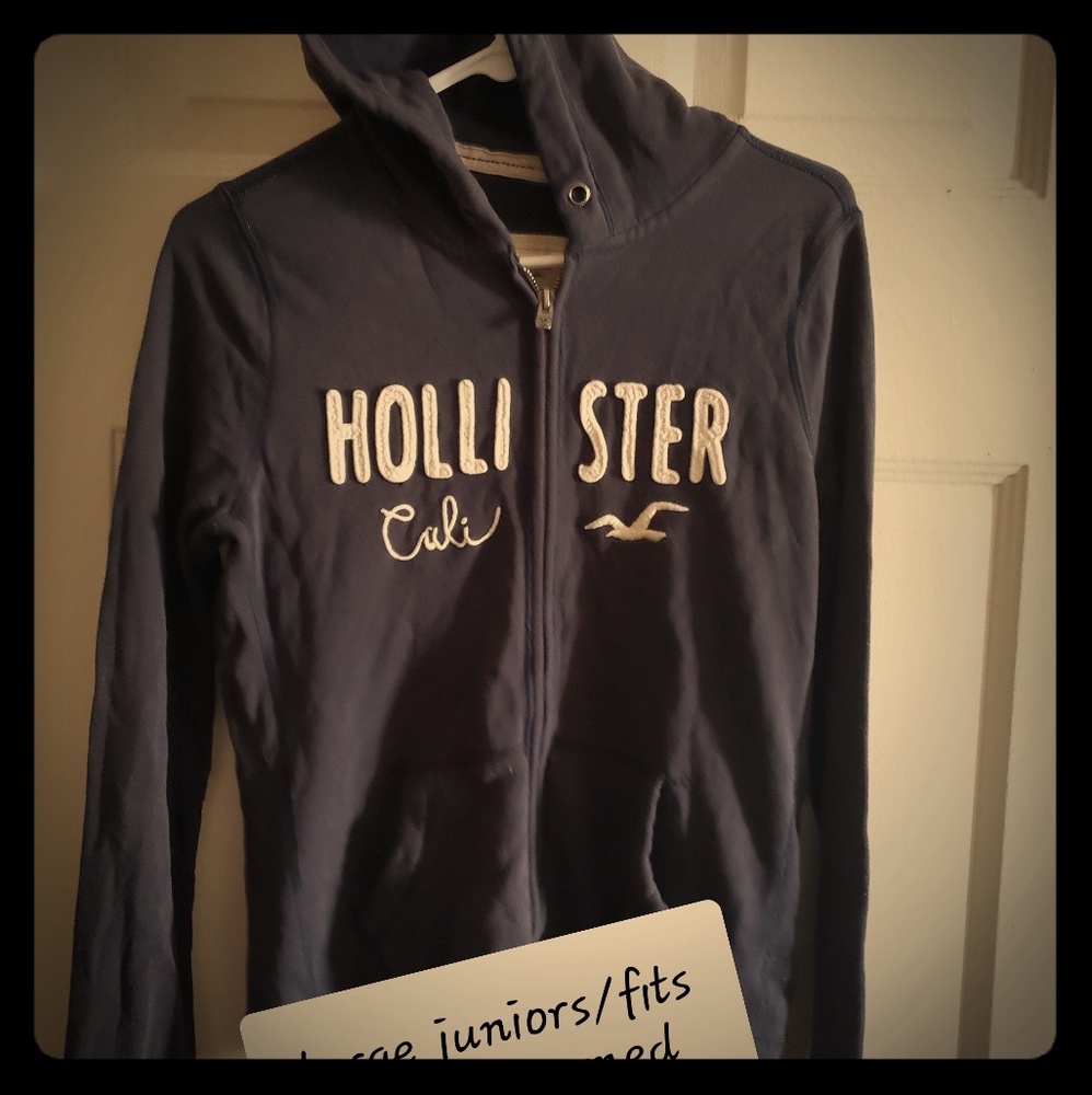 Hollister zip up hoodie
